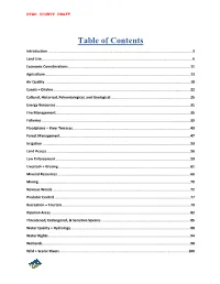 Table of Contents