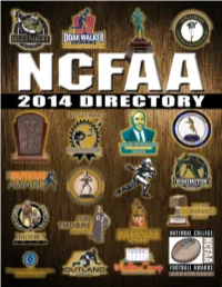 2014 Ncfaa Directory