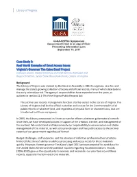 Case Study 5: Real World Examples of Email Access Issues Virginia's