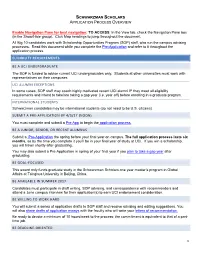 Schwarzman Scholars Application Process Overview