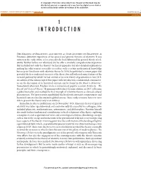 The Formative Years of Relativity in Which the Theory Essentially Received the Structure in Which It Later Became One of the Pillars of Modern Physics