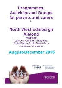 Groups & Programmes for Parents and Carers