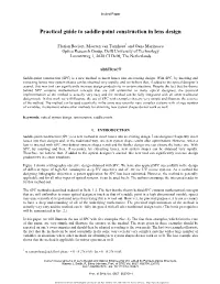 Practical Guide to Saddle-Point Construction in Lens Design
