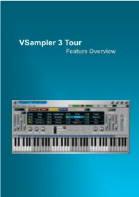 Vsampler 3 Tour Feature Overview 2