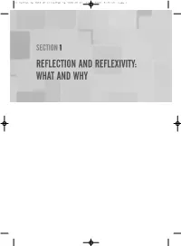 Reflective Practice: an Introduction