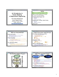 1 an Introduction to Formal Modeling in Requirements Engineering
