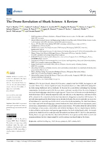 The Drone Revolution of Shark Science: a Review
