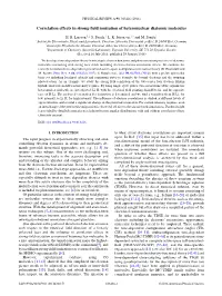 Correlation Effects in Strong-Field Ionization of Heteronuclear Diatomic Molecules
