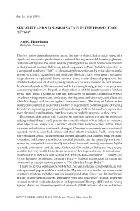 Seriality and Standardization in the Production of “606”
