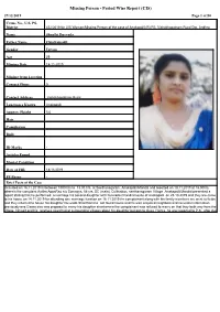 Missing Person - Period Wise Report (CIS) 27/12/2019 Page 1 of 50