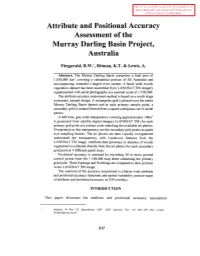 Spatial Accuracy Assessment in Natural Resources And