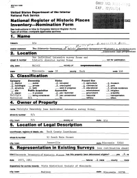 6. Representation in Existing Surveys (See Continuation Sheet)