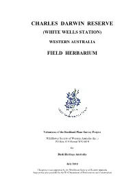 Charles Darwin Reserve