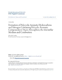 Formation of Polycyclic Aromatic Hydrocarbons and Nitrogen