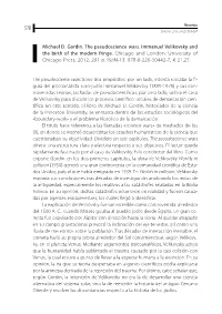 Michael D. Gordin. the Pseudoscience Wars. Immanuel Velikovsky and the Birth of the Modern Fringe