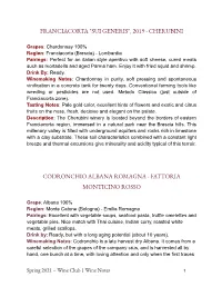 Spring 2021 – Wine Club 1 Wine Notes 1 of Noble Rot (Botrytis Cinerea) Begin to Appear