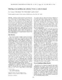 Modeling Errors in Diffuse-Sky Radiation: Vector Vs. Scalar Treatment