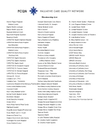 PCQN Member List Updated 7.30.17
