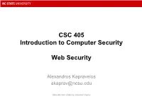SQL Injection – Session Fixation