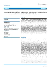 What Can Be Learned from White Matter Alterations in Antisocial Girls Willeke M