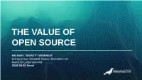 Mariadb Presentation