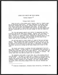 STORED SEED INSECTS and THEIR CONTROL Stanley Coppock 11