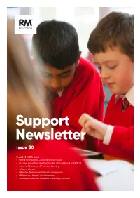 Support Newsletter Issue 30