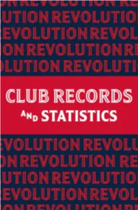 Stats and Records