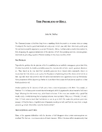 The Problem of Hell