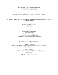1.2 Boron Arsenide: Structure, Properties and Applications