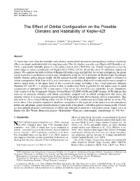 The Effect of Orbital Configuration on the Possible Climates and Habitability of Kepler-62F
