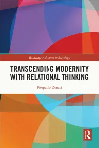Transcending Modernity with Relational Thinking
