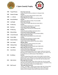 C Spire Conerly Trophy