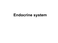 Endocrine System