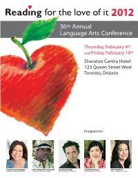 Programme 2012
