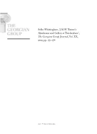 Selby Whittingham, 'J.M.W. Turner's Almshouse and Gallery At