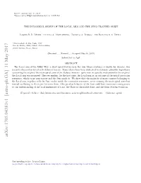 The Dynamical Origin of the Local Arm and the Sun's Trapped Orbit