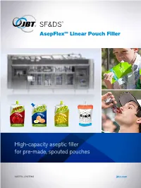 Asepflex Linear Aseptic Pouch Filler