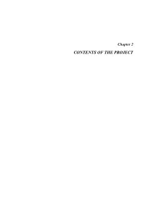 Chapter 2 CONTENTS of the PROJECT