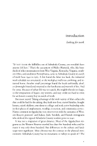Popular History of Appalachian Migration