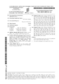 WO 2013/185114 A2 12 December 2013 (12.12.2013) P O P C T