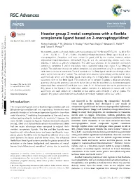 Heavier Group 2 Metal Complexes with a Flexible Scorpionate