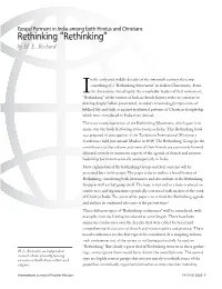 Rethinking “Rethinking” by H