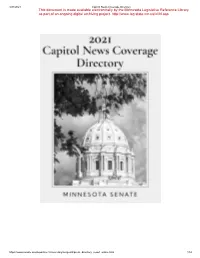 This Document Is Made Available Electronically by the Minnesota Legislative Reference Library As Part of an Ongoing Digital Archiving Project
