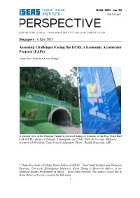 Assessing Challenges Facing the ECRL's Economic