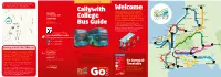 Callywith College Bus Guide