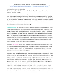 Ecofeminism and Queer Ecology
