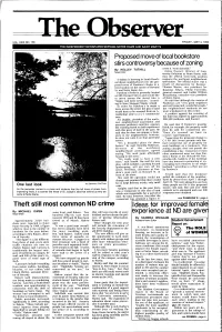 Ideas Tor Improved Female Experience at ND Are Given