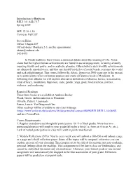 Introduction to Hinduism RELI 14 / ASLC 17 Spring 2009 MW 12:30-1:50 Converse Hall 207 Steven Heim Office: Chapin 207 Office Ho
