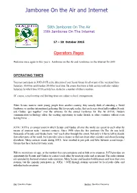 Jamboree on the Air and Internet